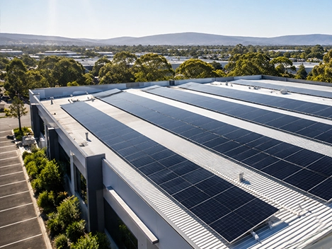 Site assessment for 20kW solar system — roof orientation, shading, and installation area review