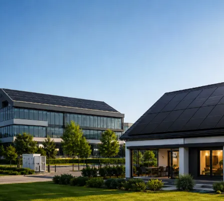 Modern Australian House with Solar Array